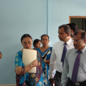 Arrival of the University Grants Commission (UGC) members to ITRC